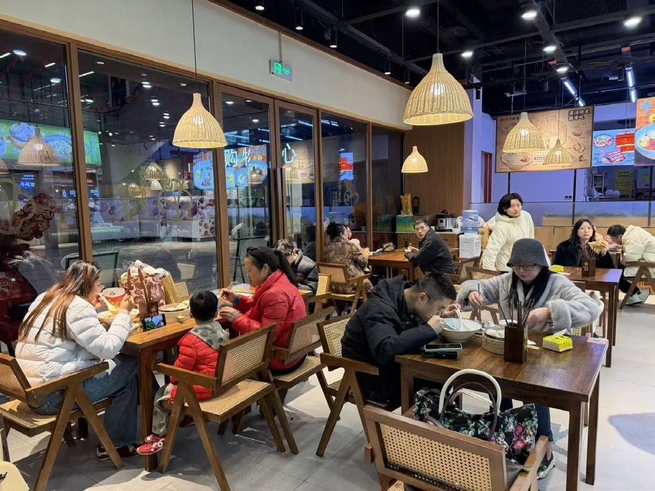 五谷乐用餐空间